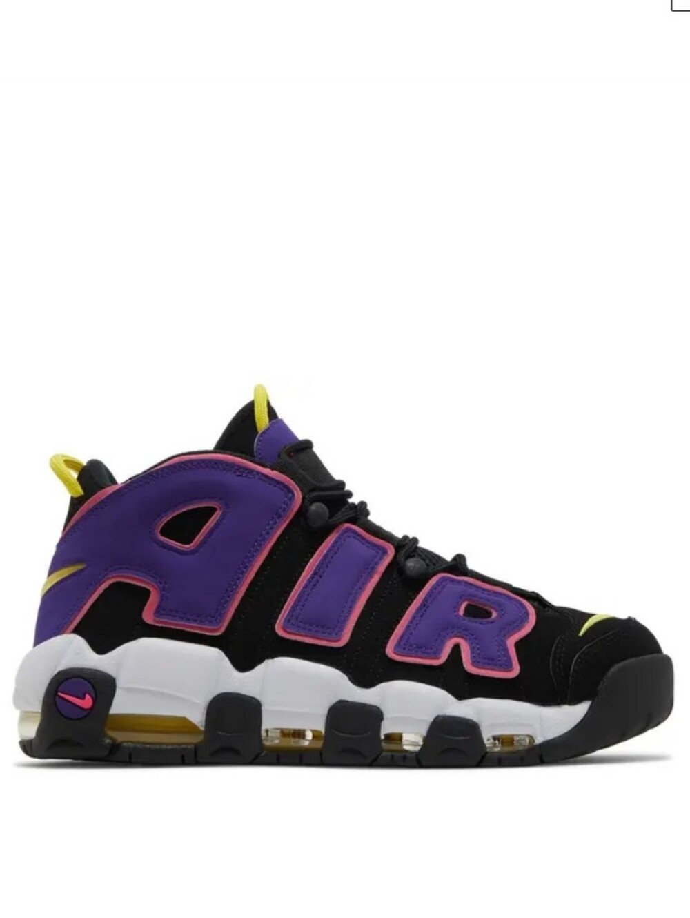 Nike Air More Uptempo 96 Black Court Purple
